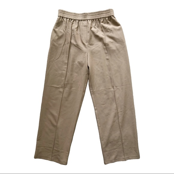 Topshop Pinseam Stretch Twill Pants In 